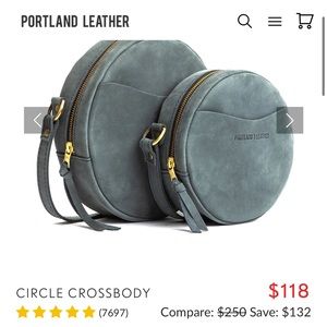 Large circle crossbody PL with a little life left!   See all the pictures.